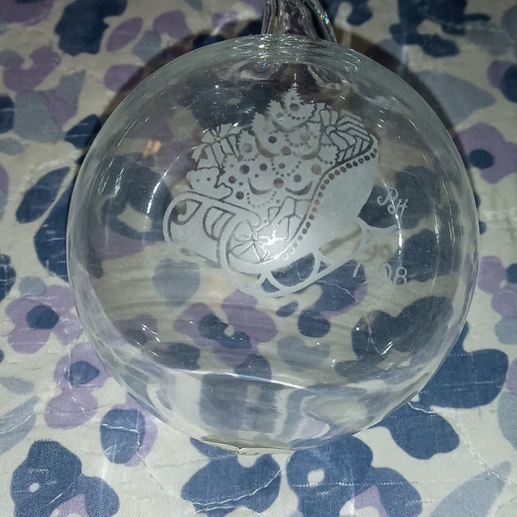 Princess House Crystal Ornament 1998 - Picture 2 of 3